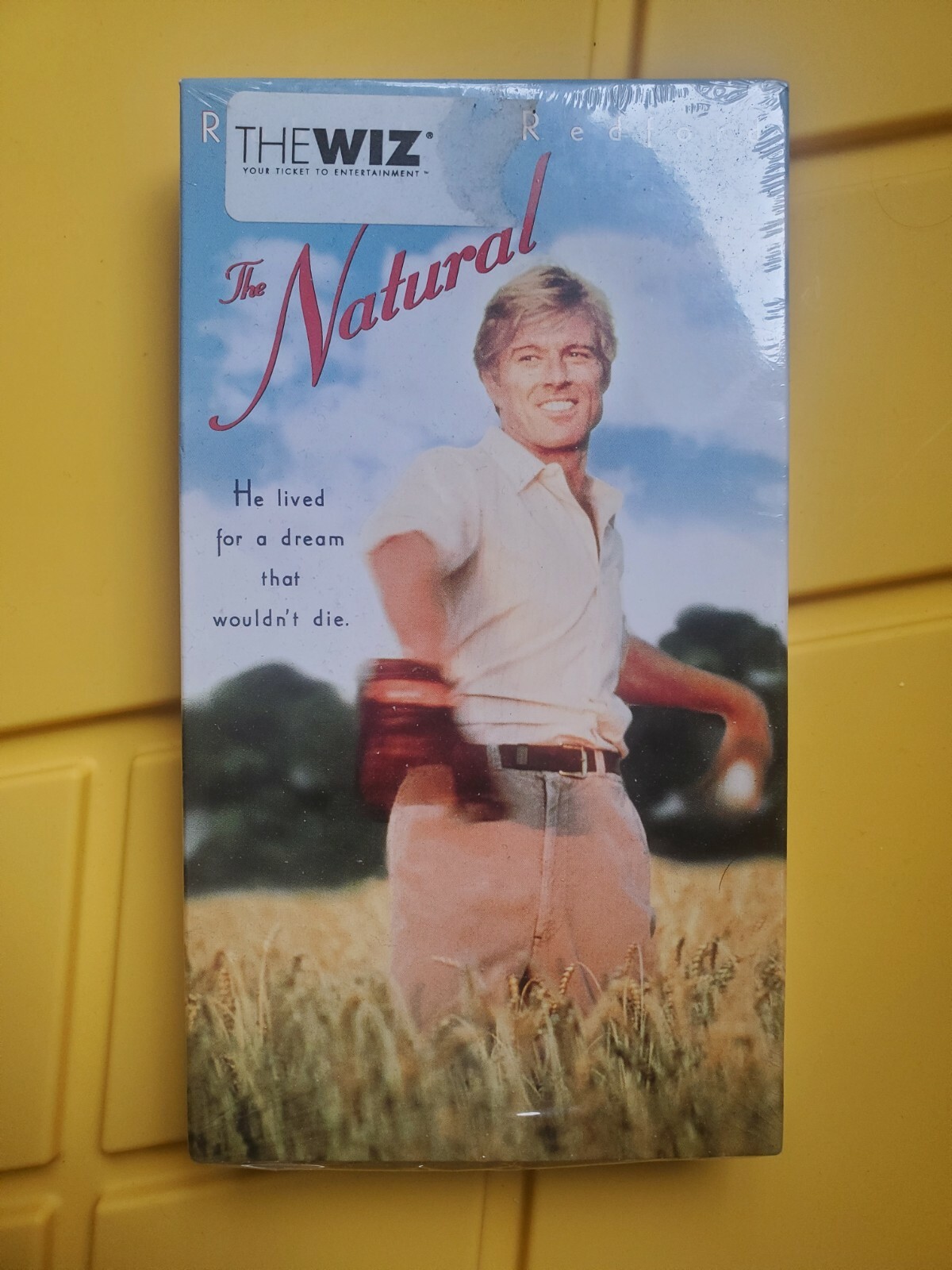 The Natural TriStar VHS SEALED  ROBERT REDFORD