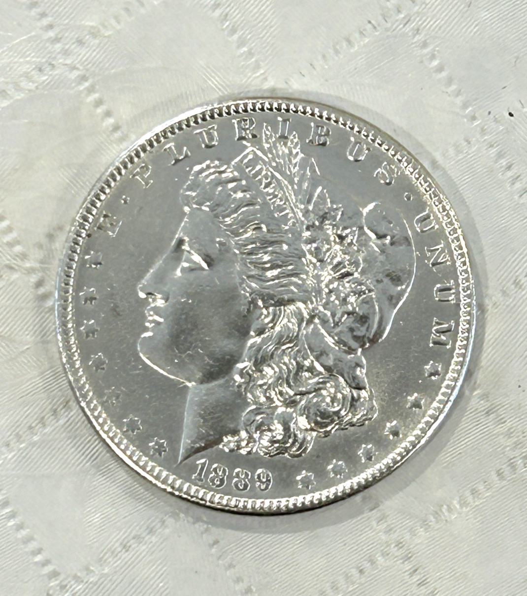 1889-P  Morgan Silver Dollar $1