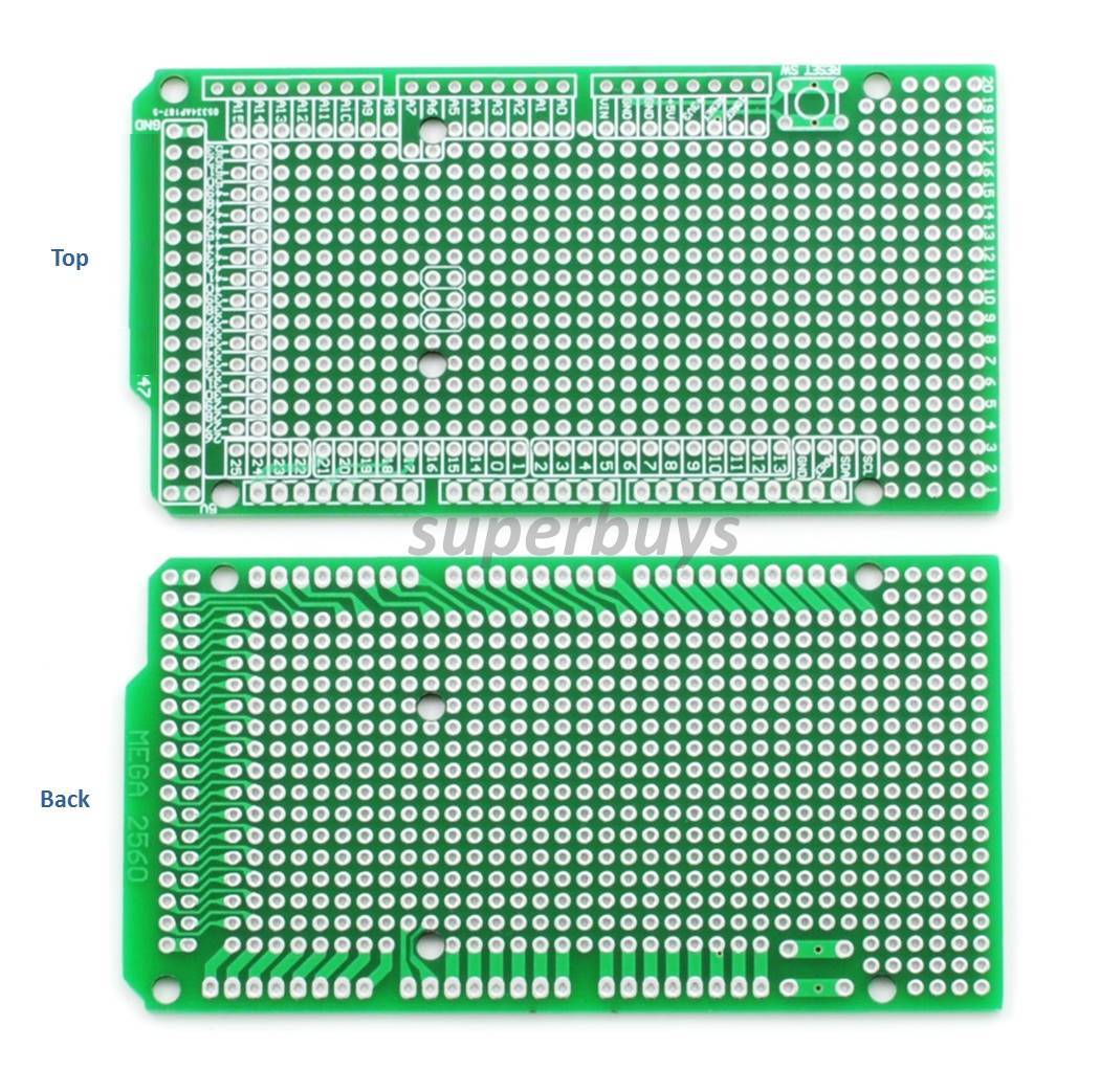 Mega 2560 R3 Shield Board Prototype PCB for Arduino Mega2560 ATmega2560 UNO R3