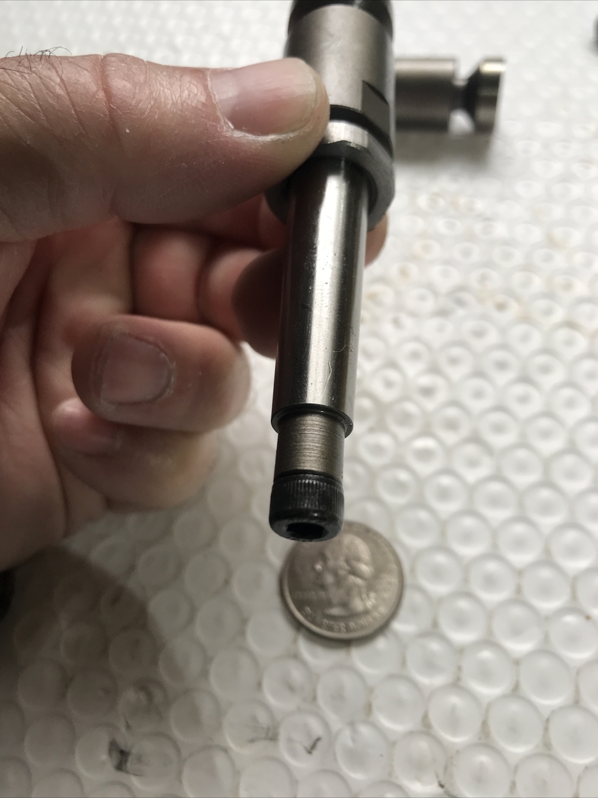 Machinist Tools Small Live Bull Nose Center With MT1 Shank Swiss Screw Machine