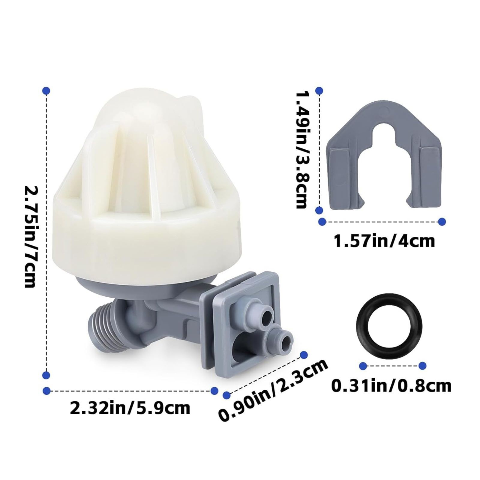 7187065 Nozzle And Venturi Assembly For Water Softener Replacement Kit