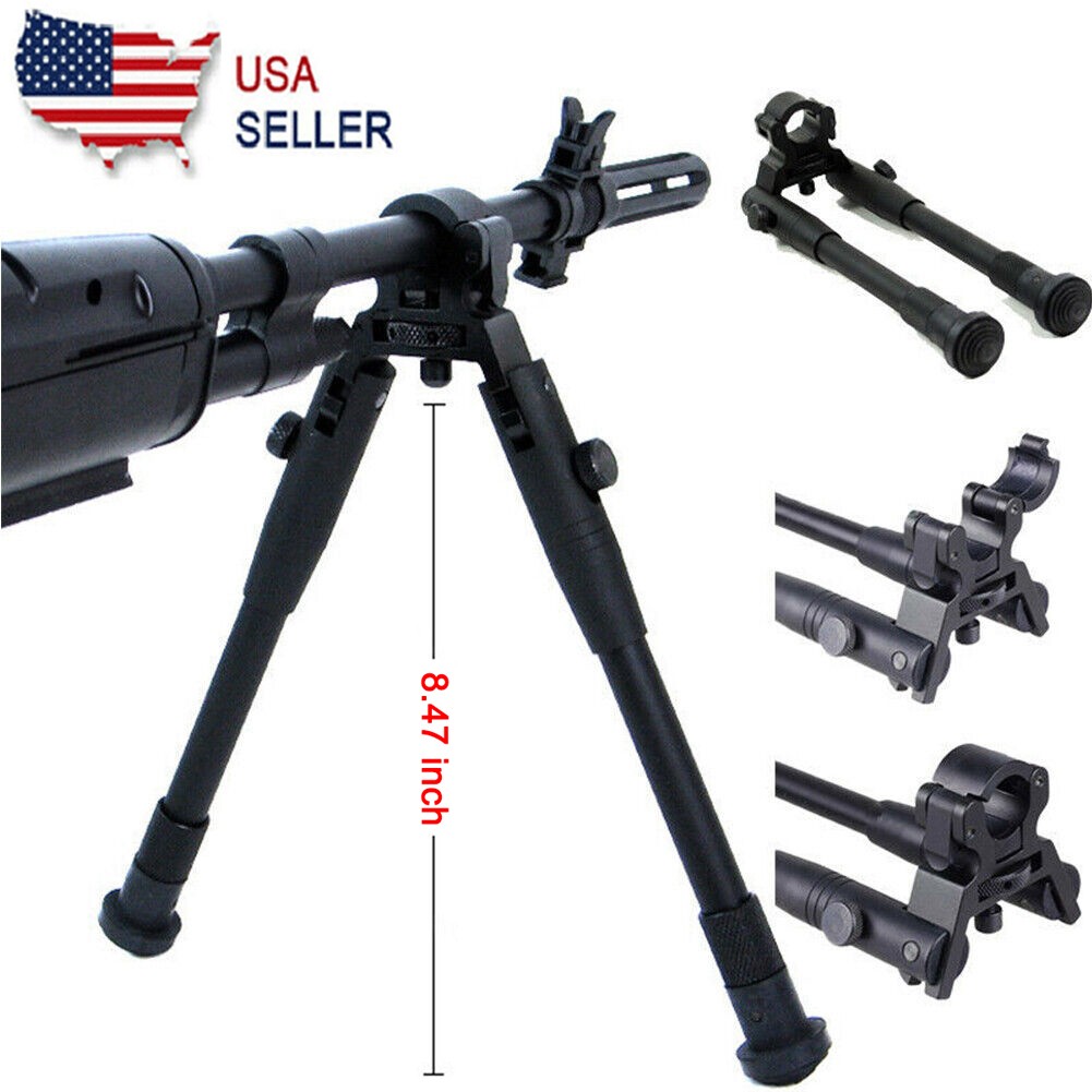 8" to 10" Adjustable Matte Hunting Tactical Bipod Lightweight For m-lok Rail