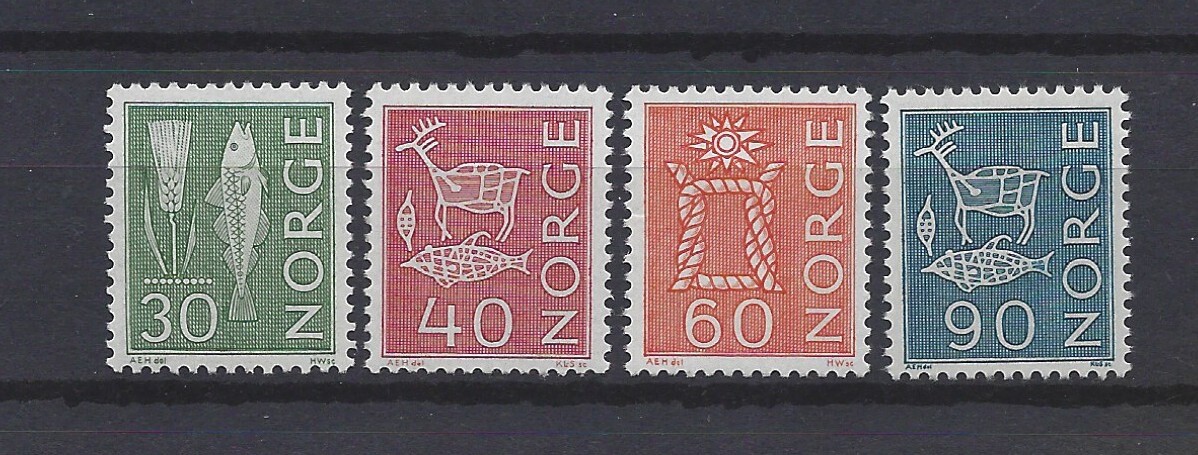 Norway 1967 MNH NK595-8