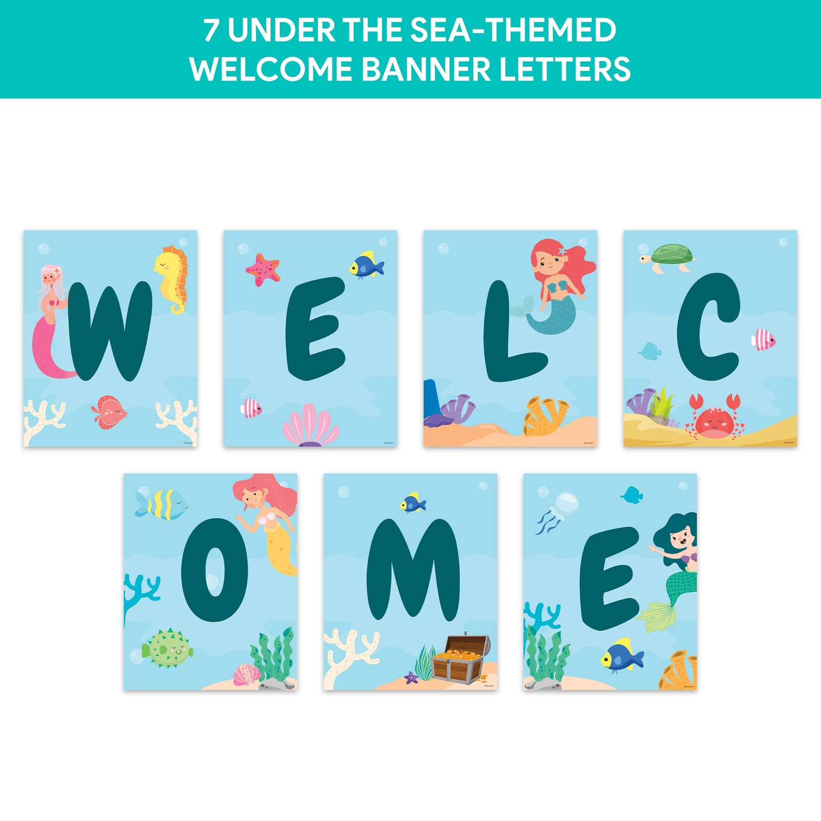 Decorably 15 Welcome Under the Sea Classroom Decorations