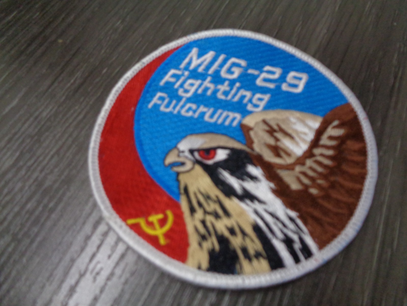 USAF US Air Force MIG-29 Fighting Fulcrum Patch COLOR