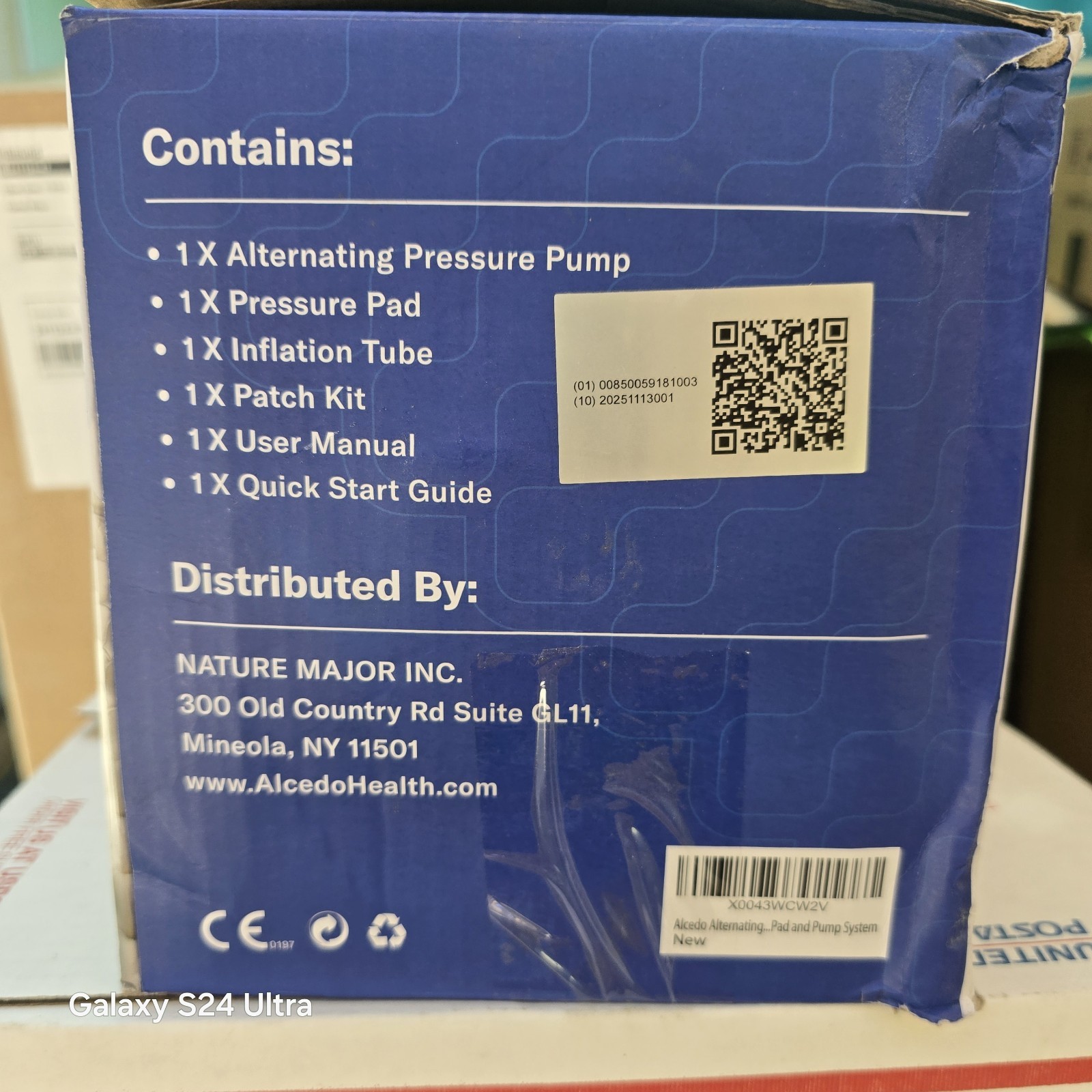 Alcedo Alternating Pressure Mattress System AAPS-TT-0301 Model MPN AAPS-TT-0301