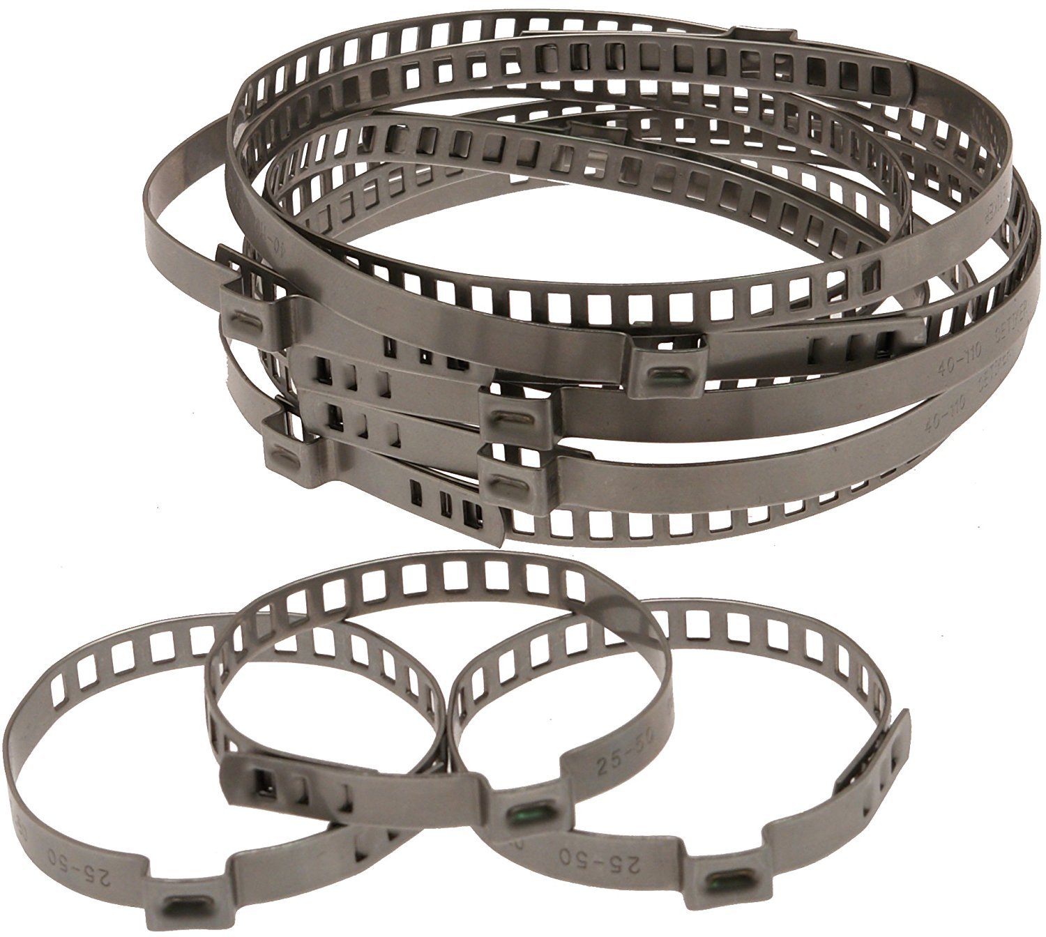 Jubilee® CV Boot Clips Stainless Steel, 25-50mm and 40-110mm, Small and Large