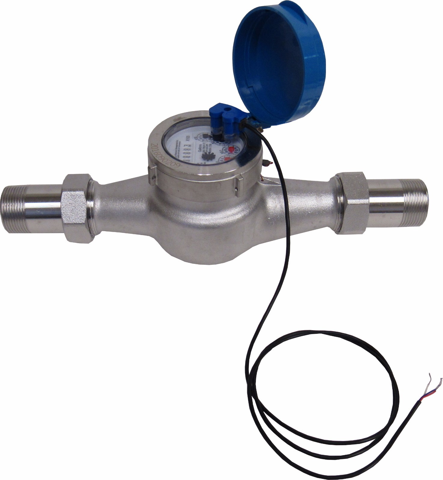 New PRM 1" NPT 304 Stainless Steel Multi-Jet Cold Water Meter - Pulse Output