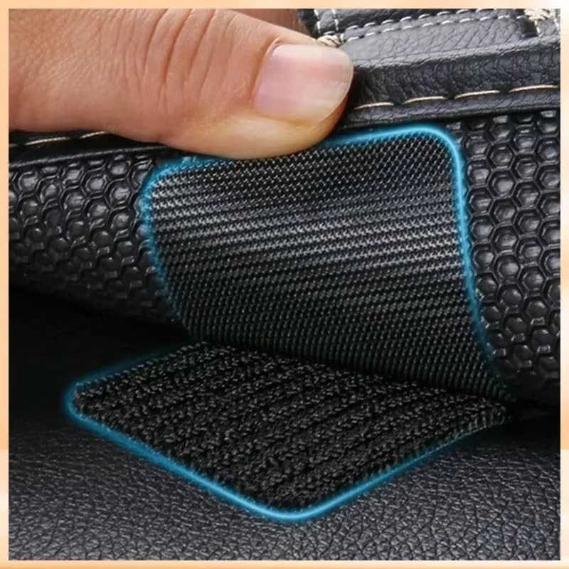 20 Pack Hook and Loop Tape Adhesive Double Sided Non Slip Couch Cushion Grip