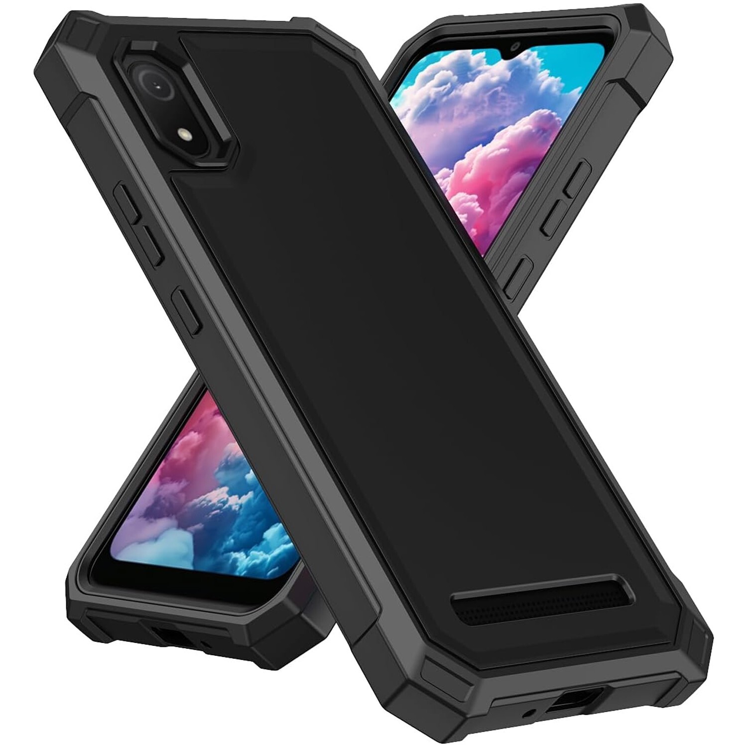 For Cloud Mobile Stratus C8 Case 2 Layer Protection Corners TPU Bumper Cover