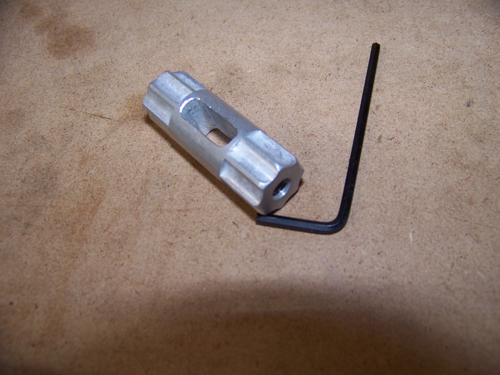 Genuine LongShot Universal Hammer Expander Ambidextrous Notched Body, Silver