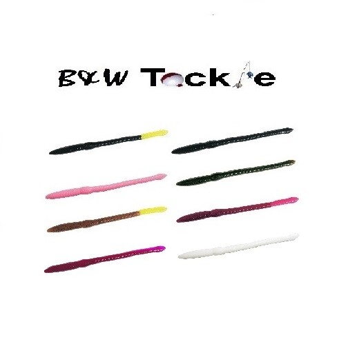 Creme 6" Scoundrel Soft Plastic Worm ~ 9 Color Choices ~ FREE Shipping