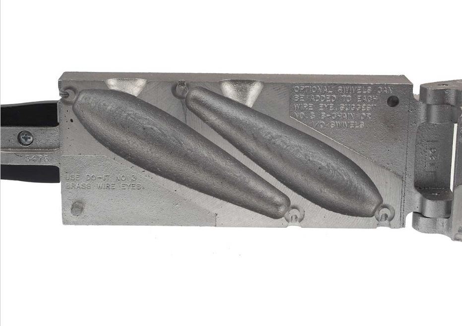 Do-It In-Line Trolling Fishing Sinker Mold - 20, 24oz INT-2-2024