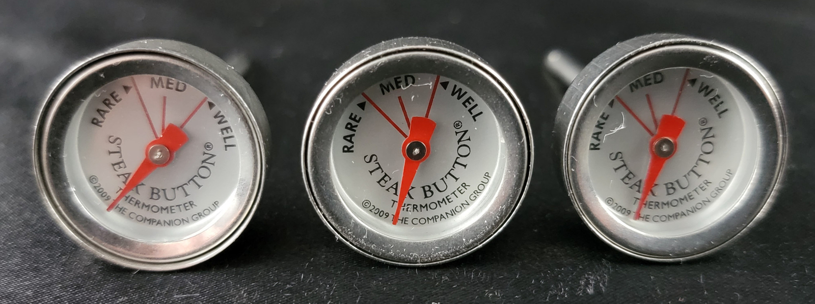 Taylor Thermometers Lot of 4 Steak Candy Deep Fry Jelly Companion Group