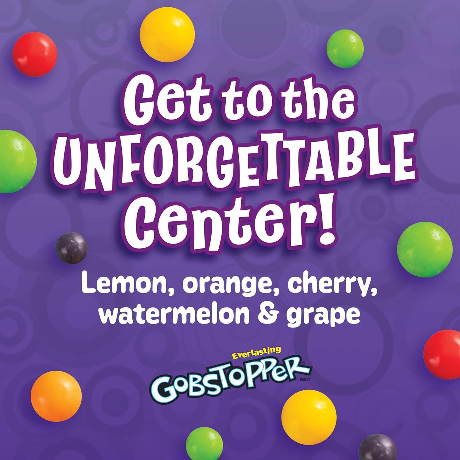 Everlasting Gobstopper, Candy, Jawbreaker Candy, 5 oz 12 ct