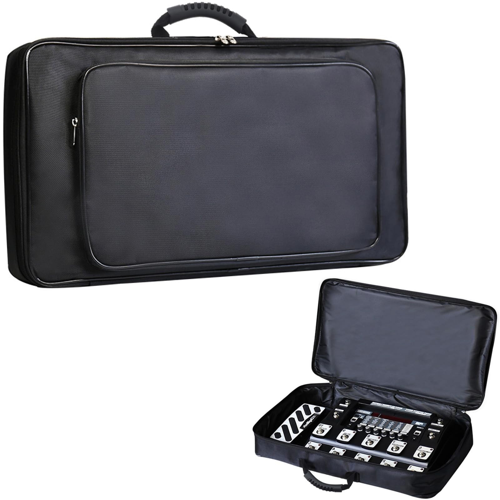 Guitar Effects Pedal Bag,Oxford Gig Case for Micro Controllers DJ Gear | 23"x...