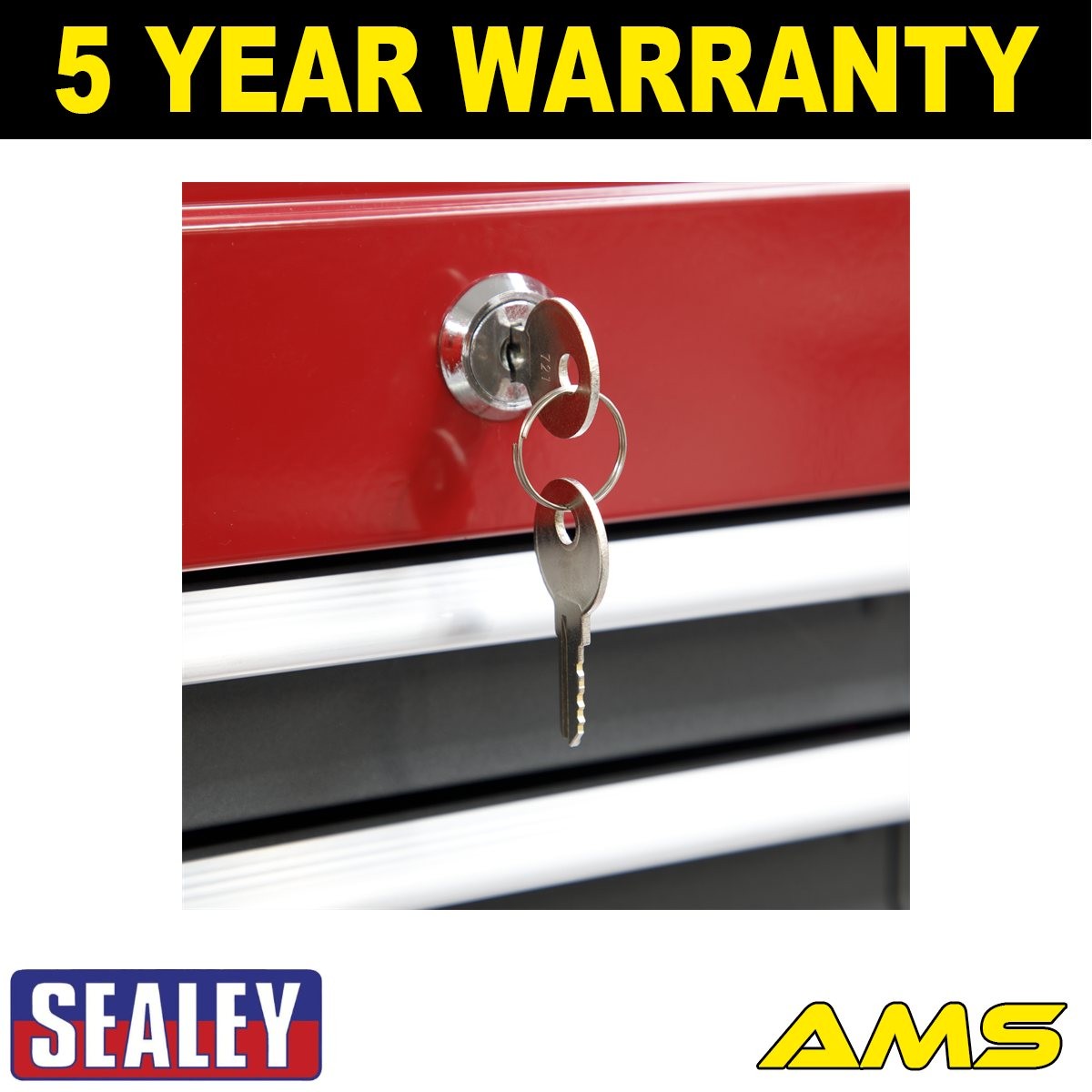 Sealey American PRO� Topchest 9 Drawer Red/Grey AP22509BB