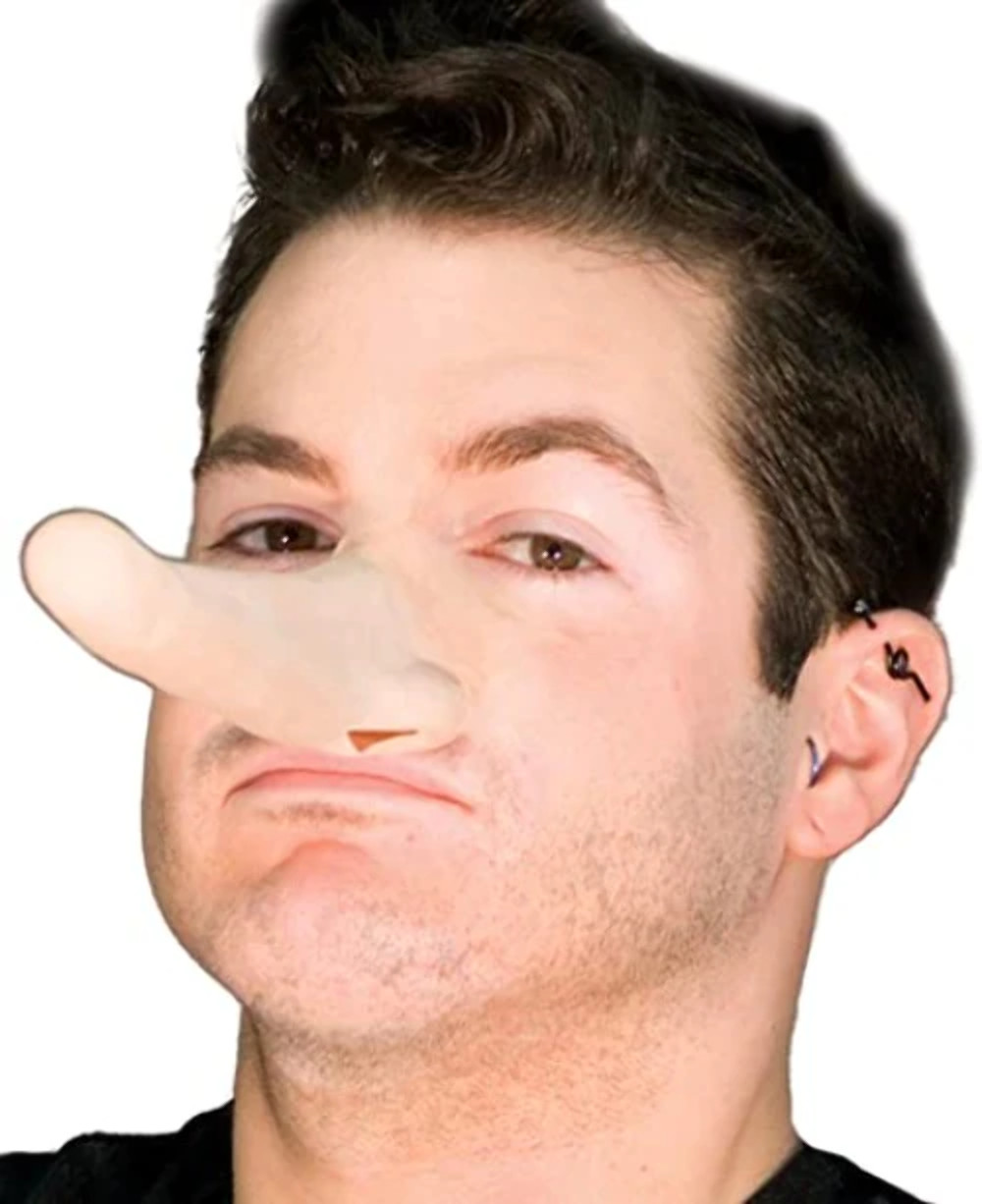 Woochie World's Longest Nose Prosthetic