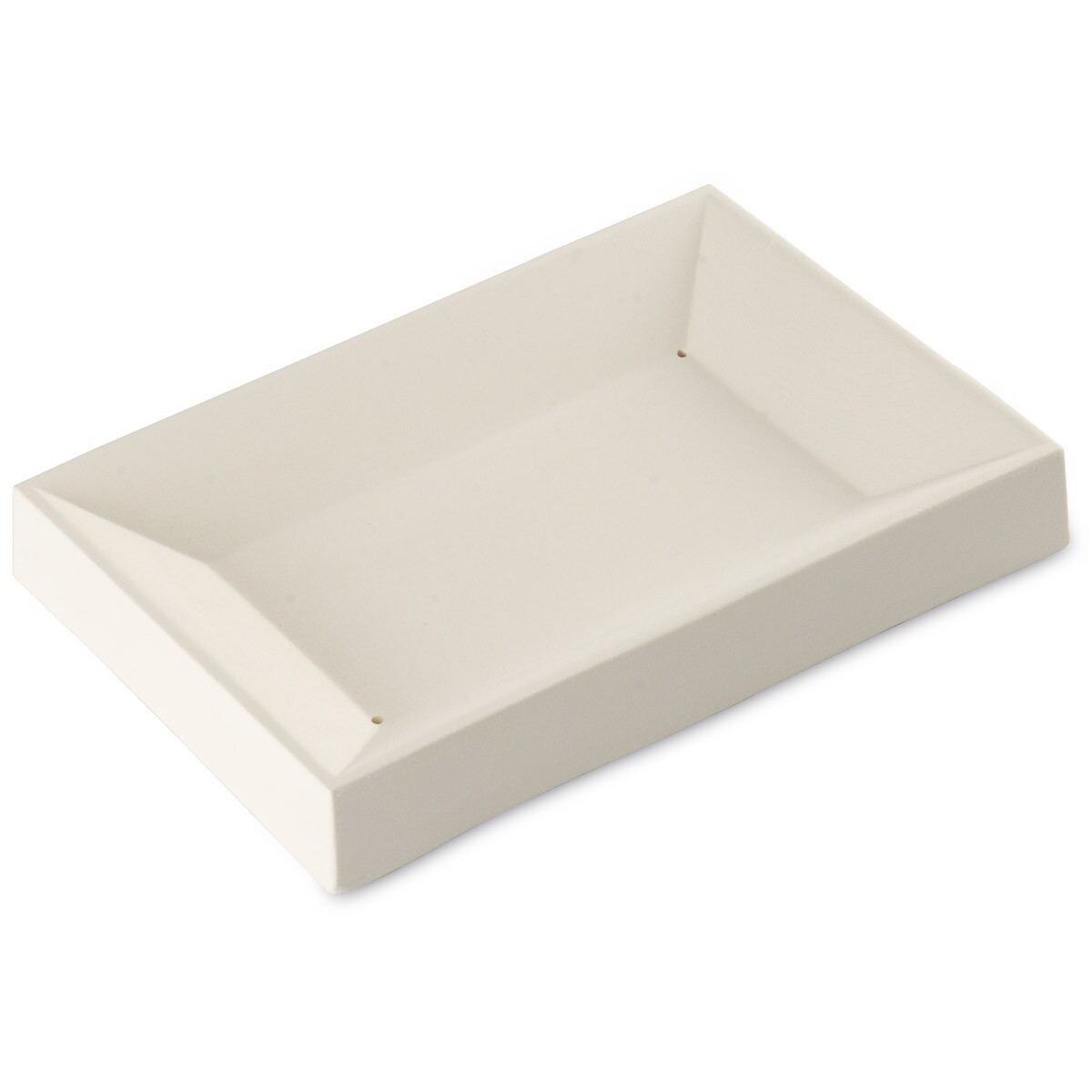 Bullseye Soap Dish 8981 Glass Kiln Fusing Slumping Mold 6x4 Inches