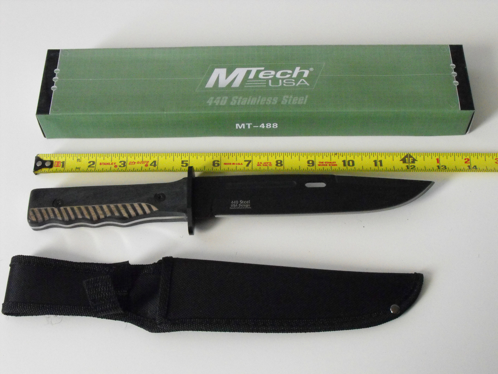 MTech Full Tang Bowie Knife MT488