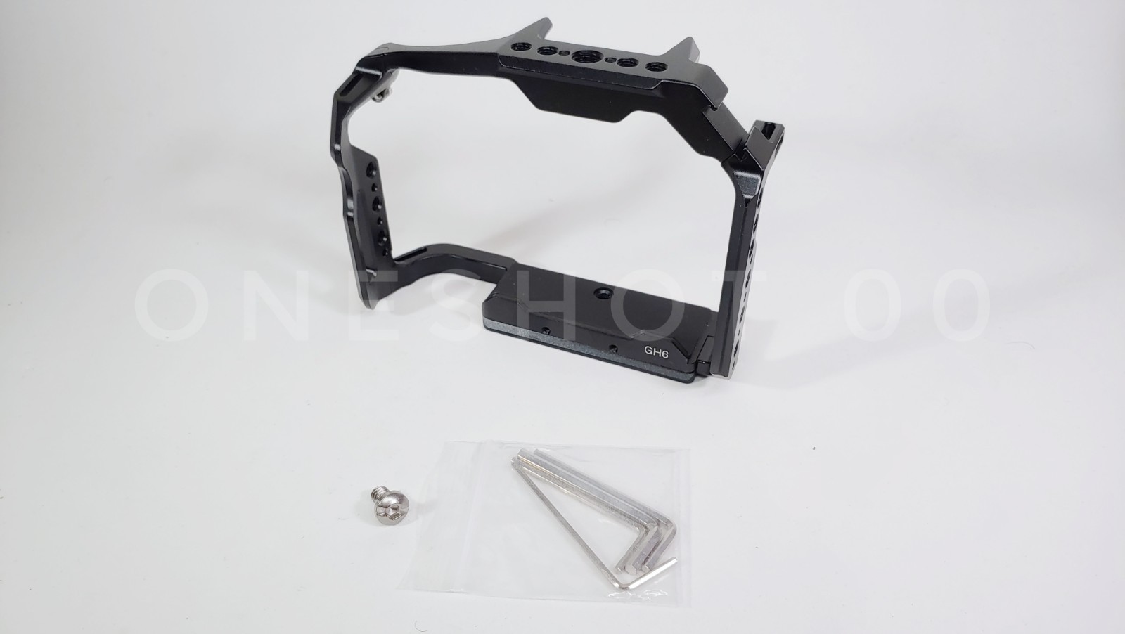 Panasonic GH6 Camera Cage w/ Cold Shoe • Compatible with Panasonic GH6 · NEW