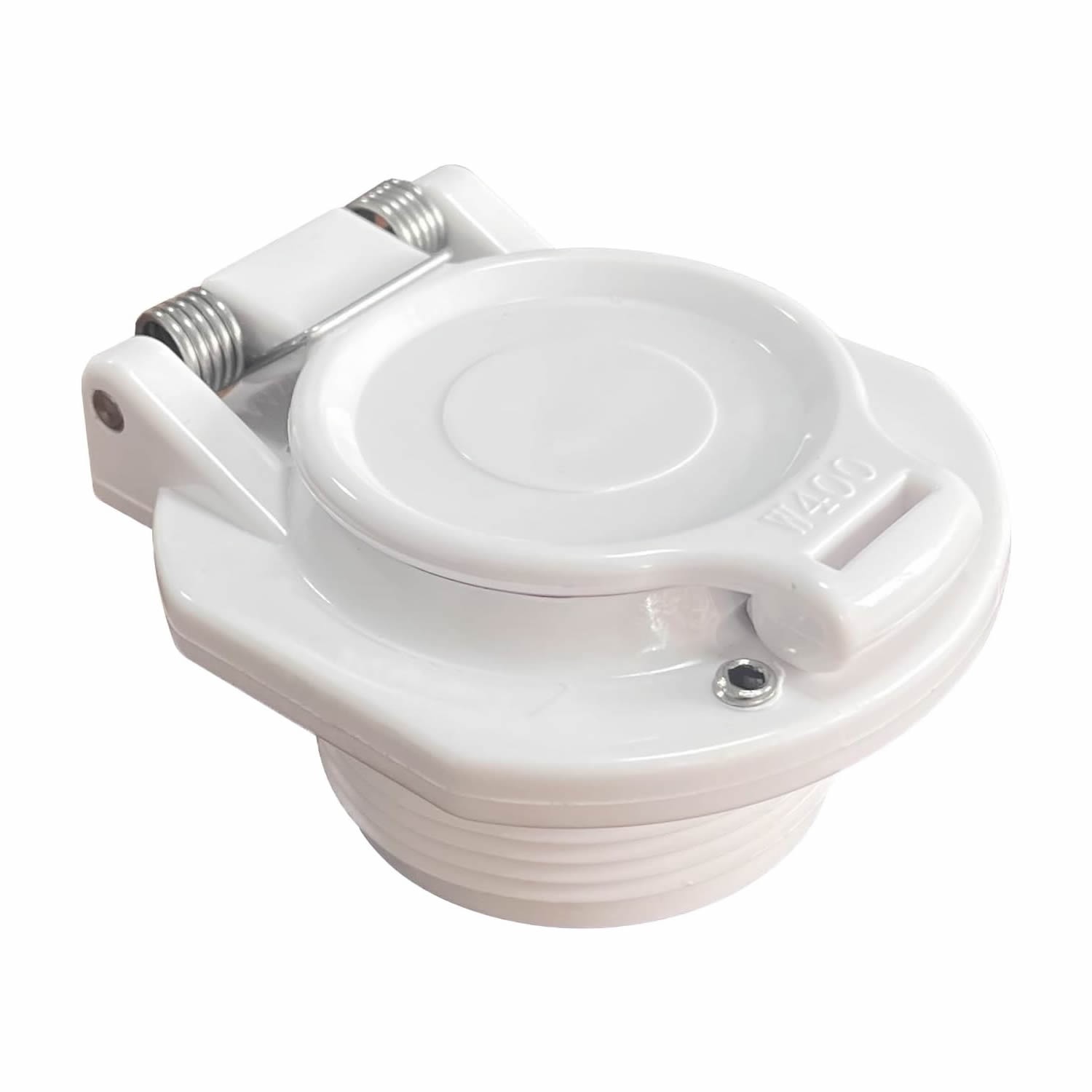For Hayward W400BWHP White Free Rotation Vacuum Lock Safety Wall Fitting