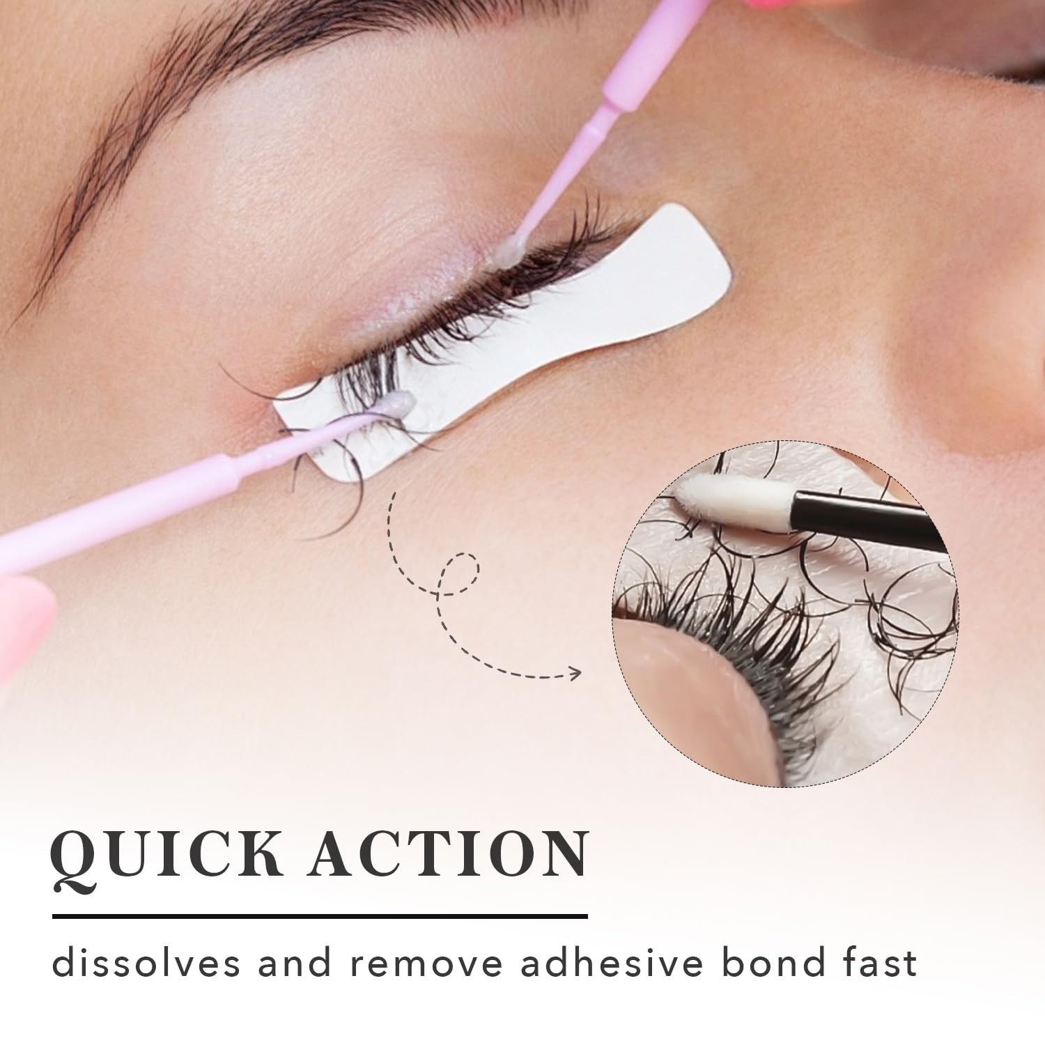 Eyelash Extension Remover, Lash Remover for Lash Extensions, Eyelash Super Premi