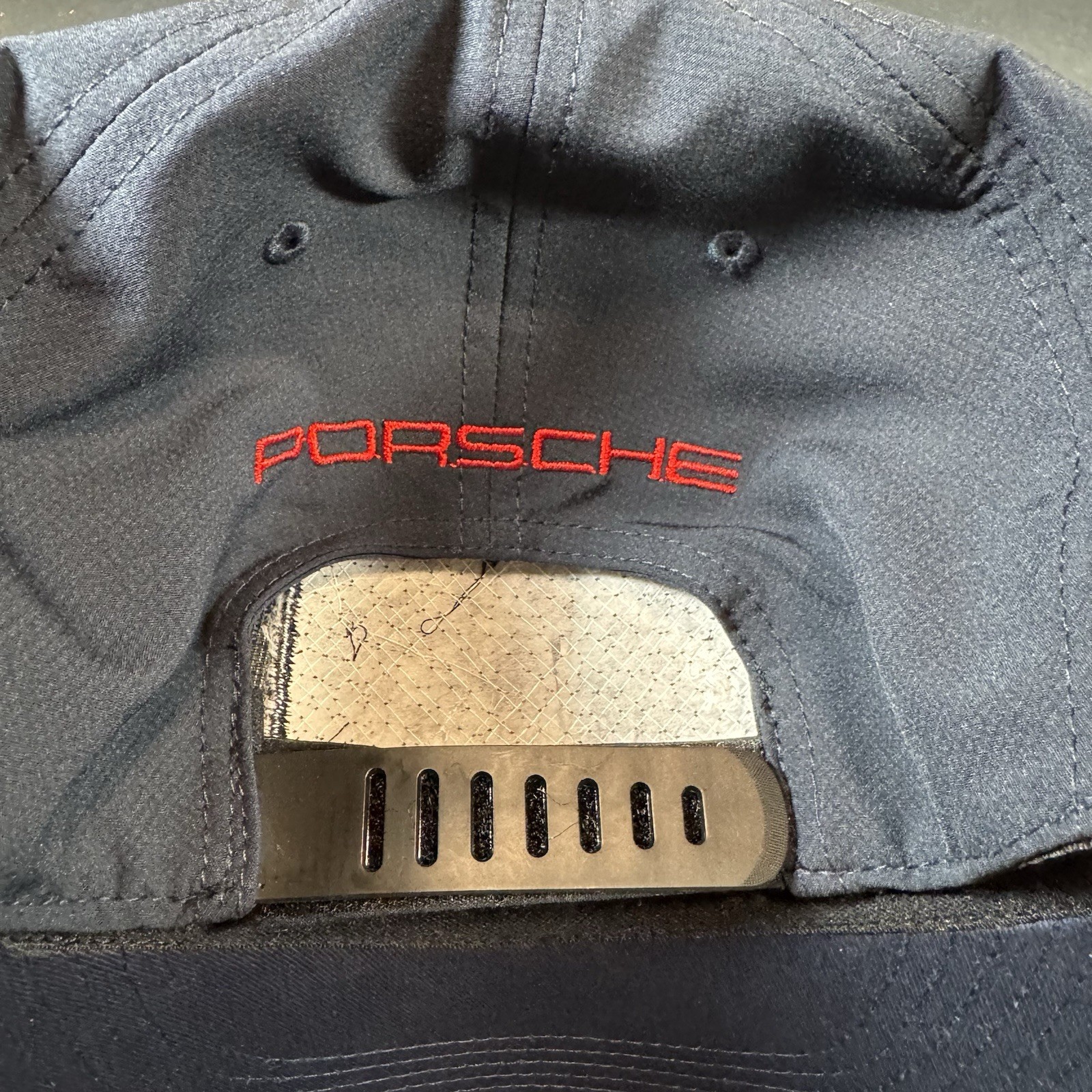 Porsche Rennsport Reunion 7 Blue Adjustable Strap Hat Cap