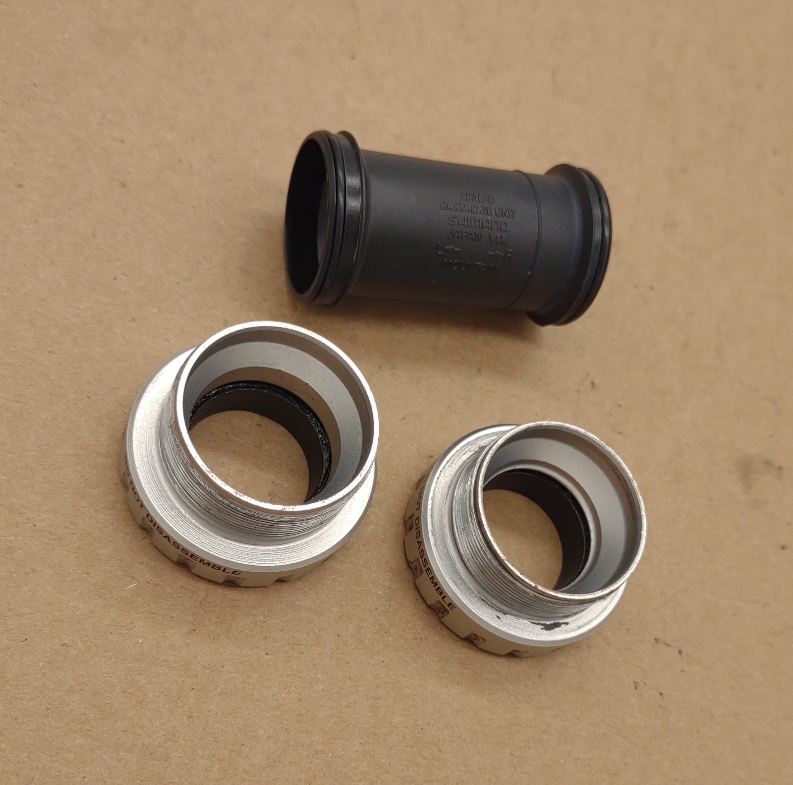 Shimano Mountain Bicycle Bottom Bracket 73 mm Old Vintage Bike