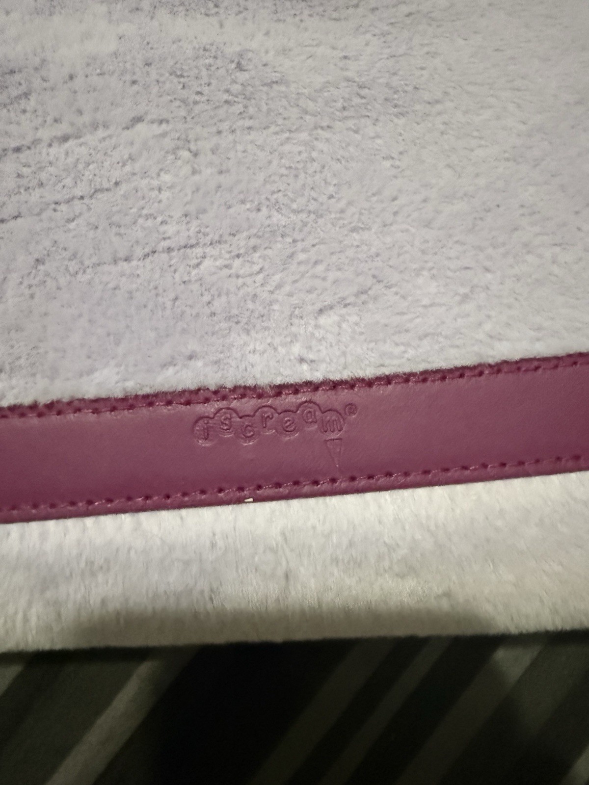 Preowned Purple Iscream Care Bears Share Bear Tablet Pillow