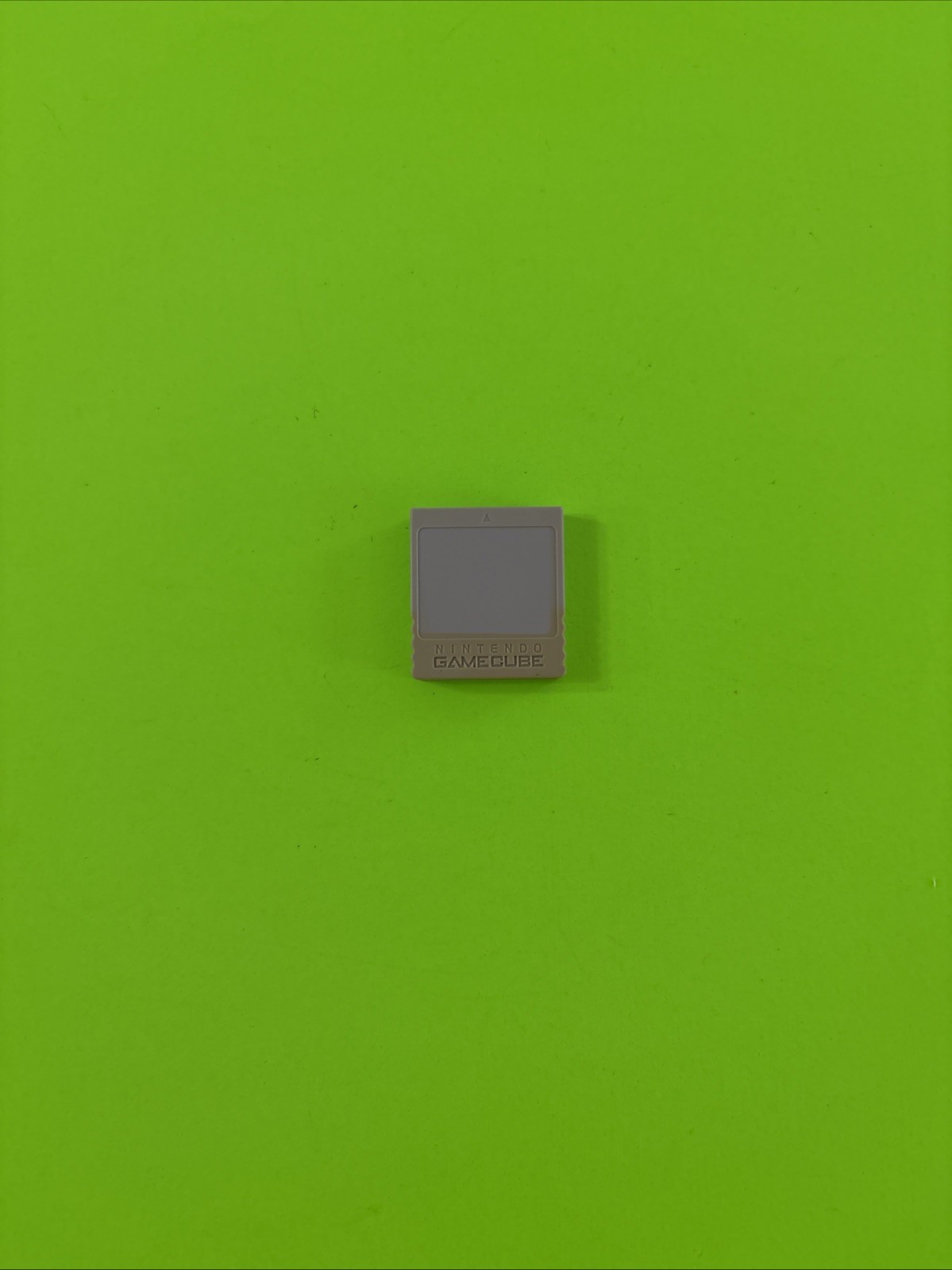 Official Nintendo GameCube Gray Memory Card DOL-008 OEM Authentic