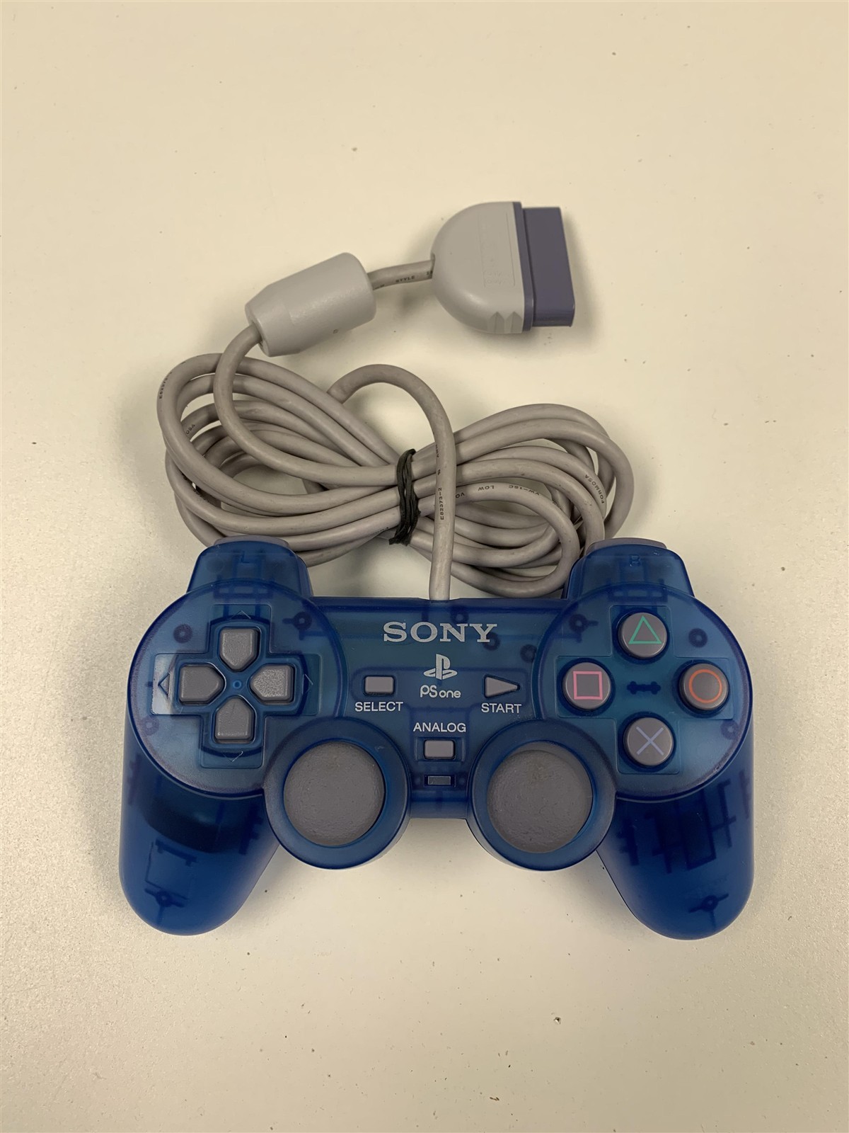 Sony PSone DualShock Controller Island Blue SCPH-110 Excellent Refurbished