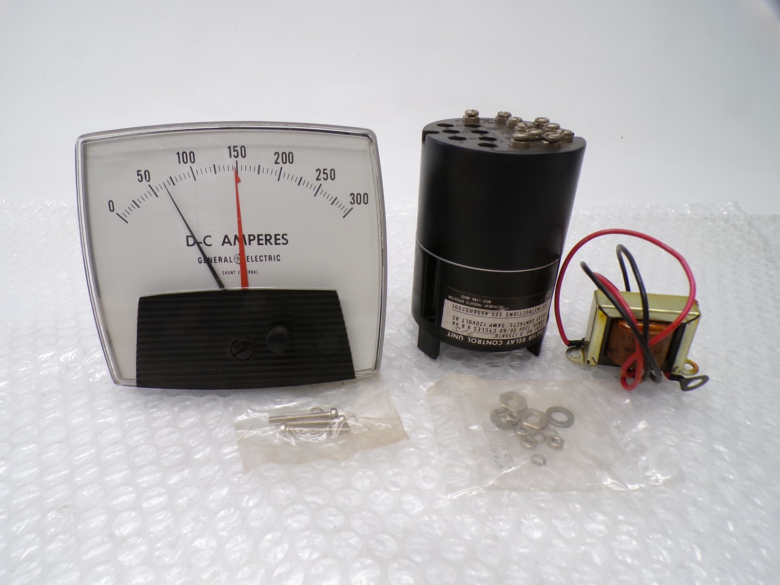 GENERAL ELECTRIC 50-197411ECZZ2 PANEL METER (AS PICTURED) NSMP