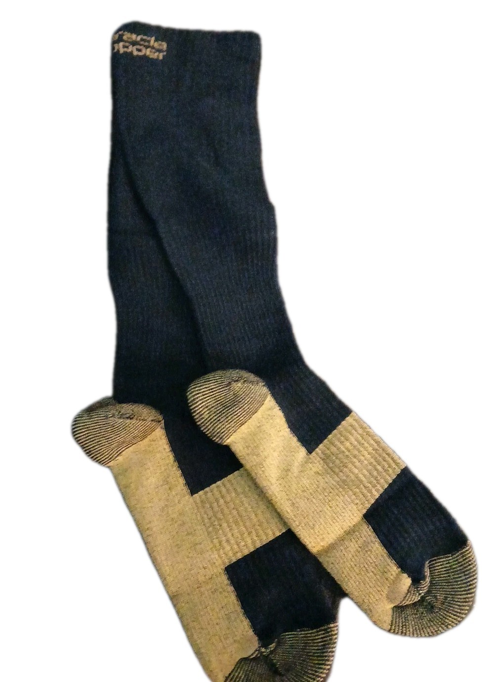 ONTEL Copper Miracle Socks Deluxe Comfort Cushion  Size Small/MediumBrand new
