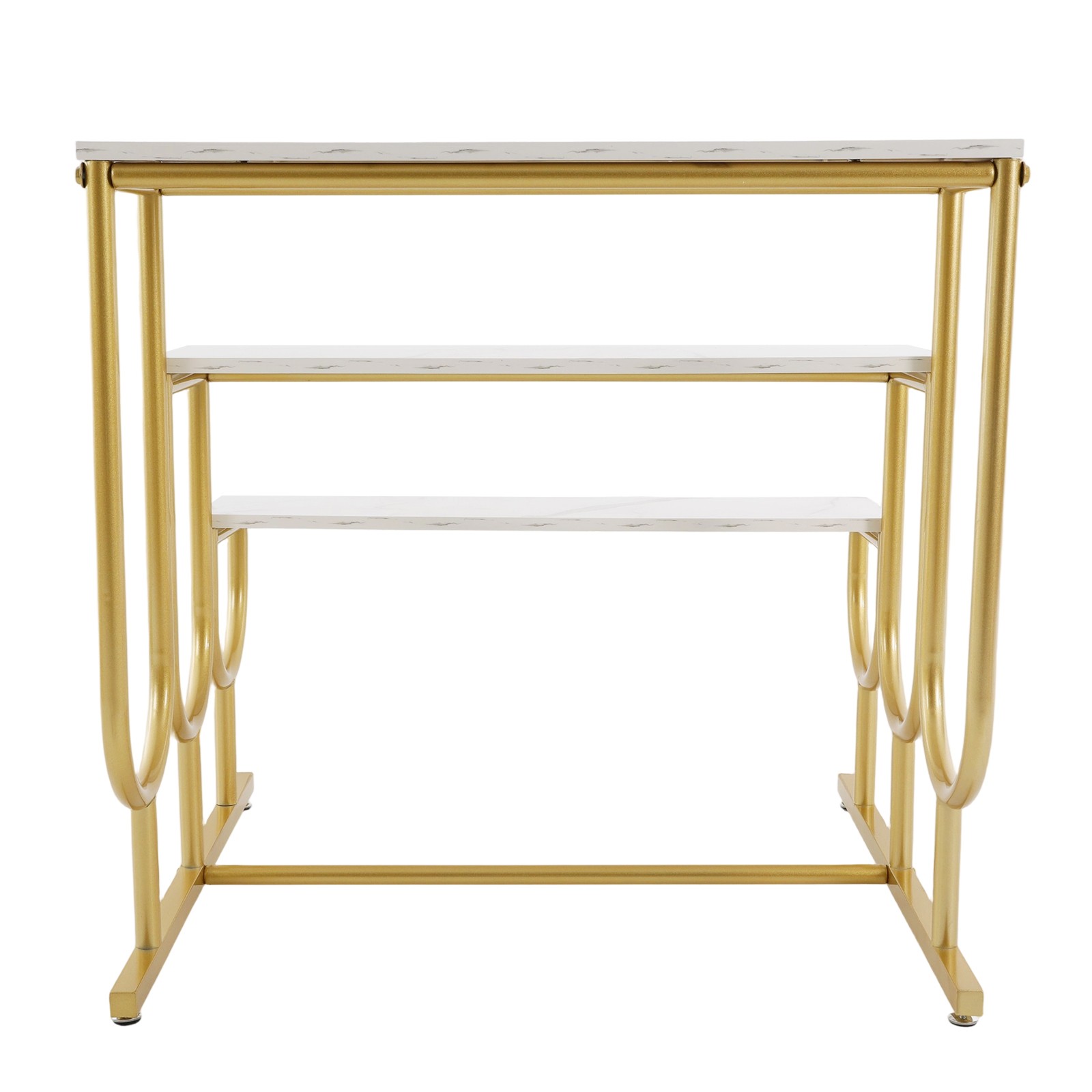 Shoe Display Table, 3 Tier Heavy Duty Display Stands, Standing Display Shelf