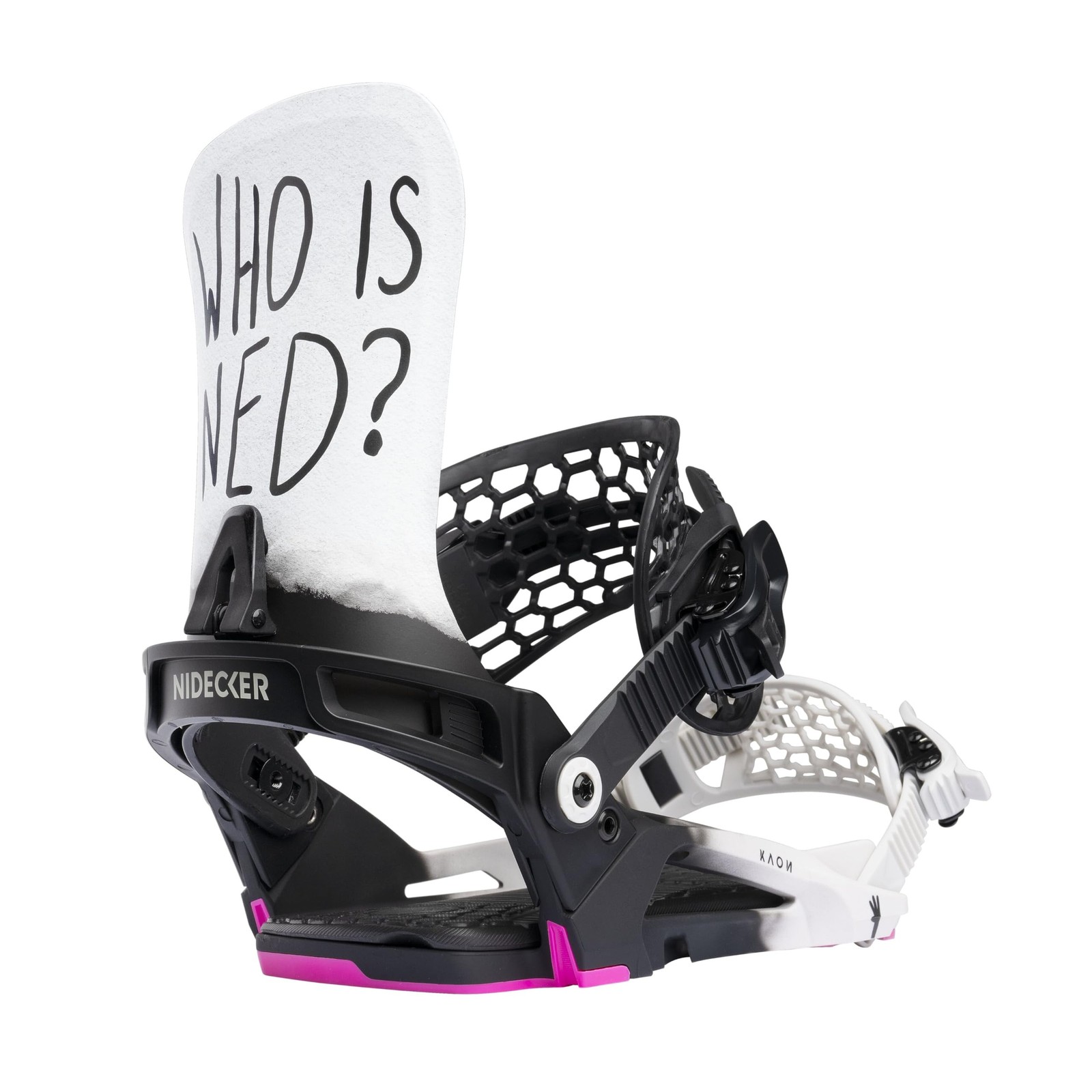 Nidecker Kaon-Pro Adult Snowboard Bindings Ned X-Large