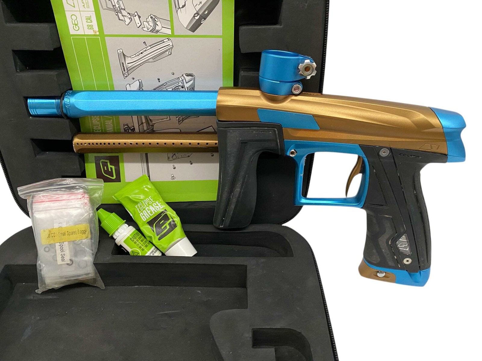 Planet Eclipse CS1 Bronze/Teal Paintball Gun