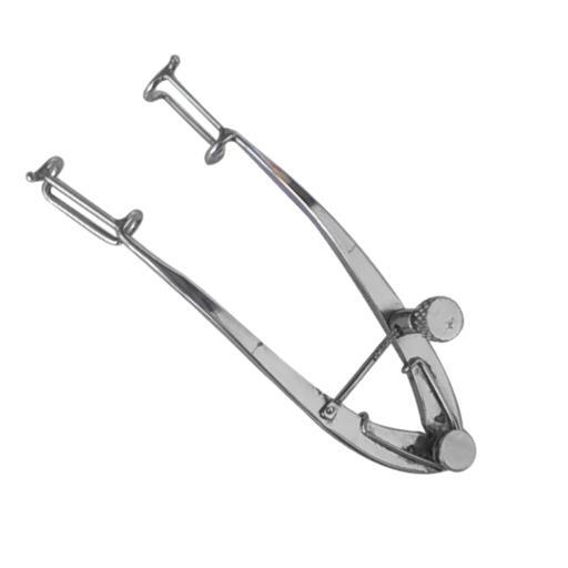 Williams Eye Speculum, 2.75", Blades, 11 x 5 mm wide, Non-Magnetic, Size: Small