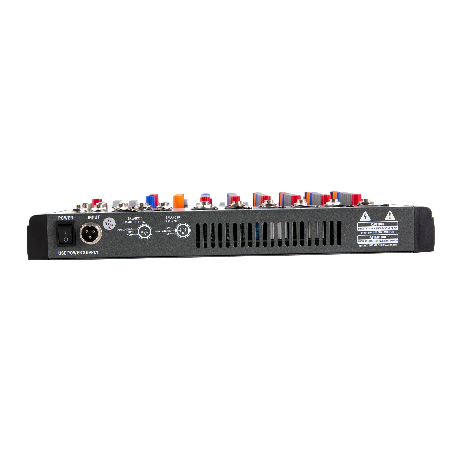 Professional Digital 6Channel Bluetooth Live Studio Audio Mixer Power Mixing USB