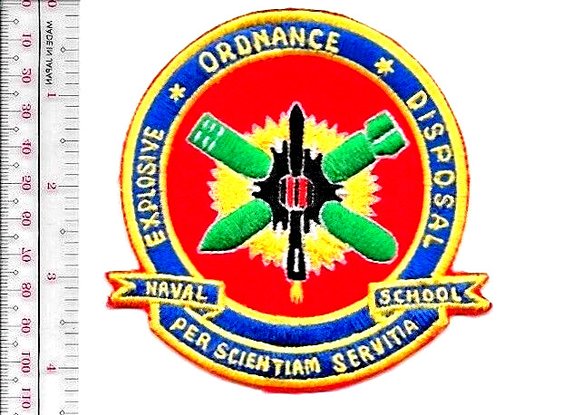 EOD US Navy Explosive Ordnance Disposal Special Operation School NO TARIFF