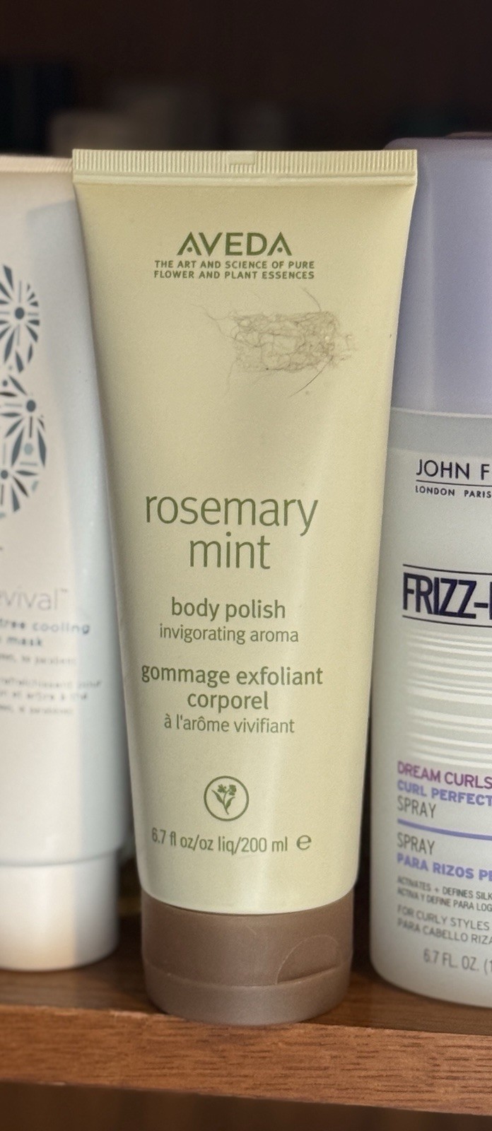 Aveda Rosemary Mint Body Polish Body Scrub Exfoliant 6.7 oz, Disc. NEW