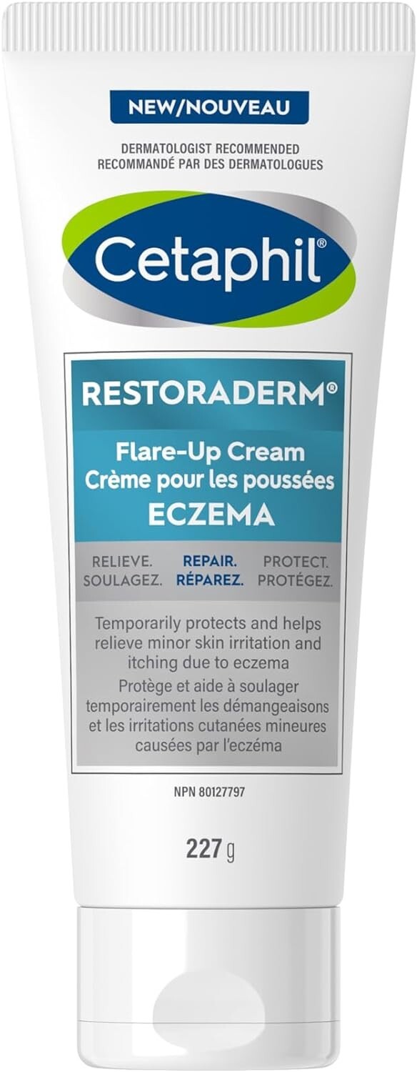 Cetaphil Restoraderm Flare-Up Cream Eczema 227g FRESH STOCK LONG EXPIRY