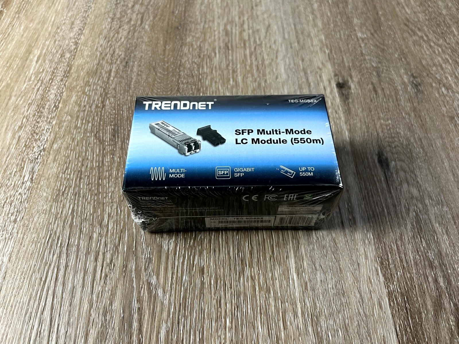 LOT OF 2 TRENDnet TEG-MGBSX 1000Base-SX Multi-Mode LC Module 550m