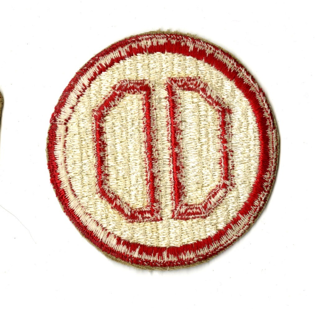 31st Infantry Division White Back Patch WWII Vintage Philippines Pacific