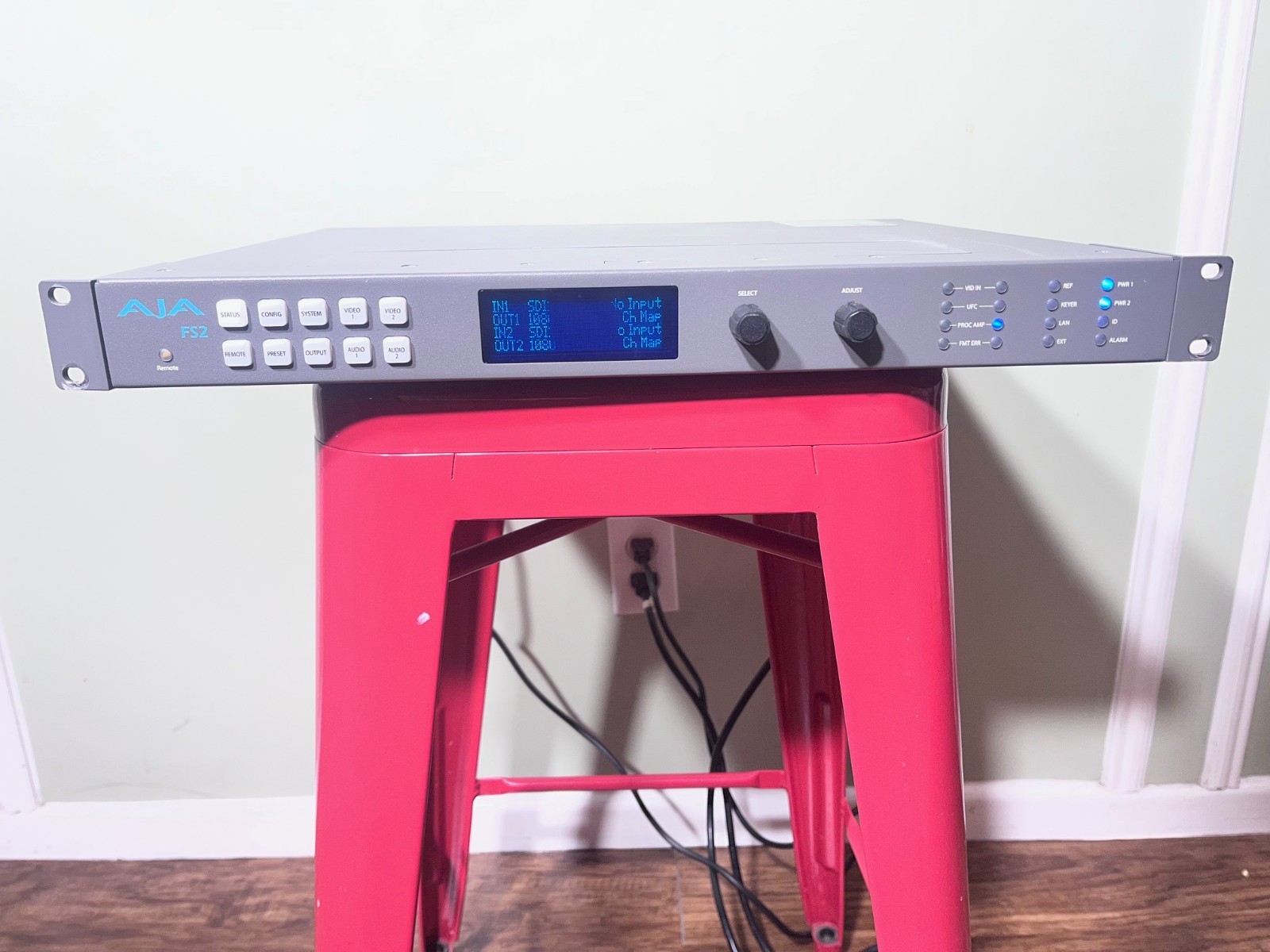 AJA FS2 Dual Channel Universal 3G/HD/SD Audio/Video Frame Synchronizers and...