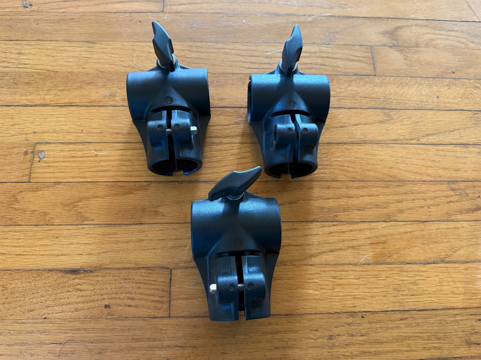 3 Roland UNBREAKABLE V Drum Rack Clamp Arm Bar Mounts T Clamps 1.5"