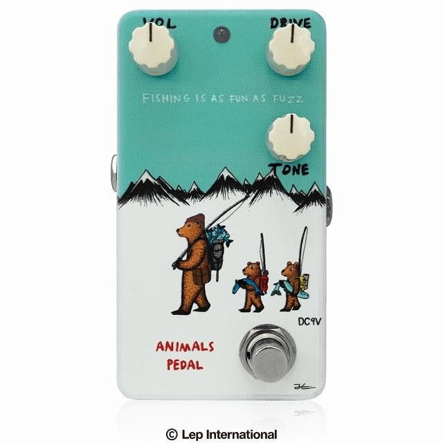 Animals Pedal FISHING IS AS FUN AS FUZZ Effects Pedal for Electric Guitar NEW!
