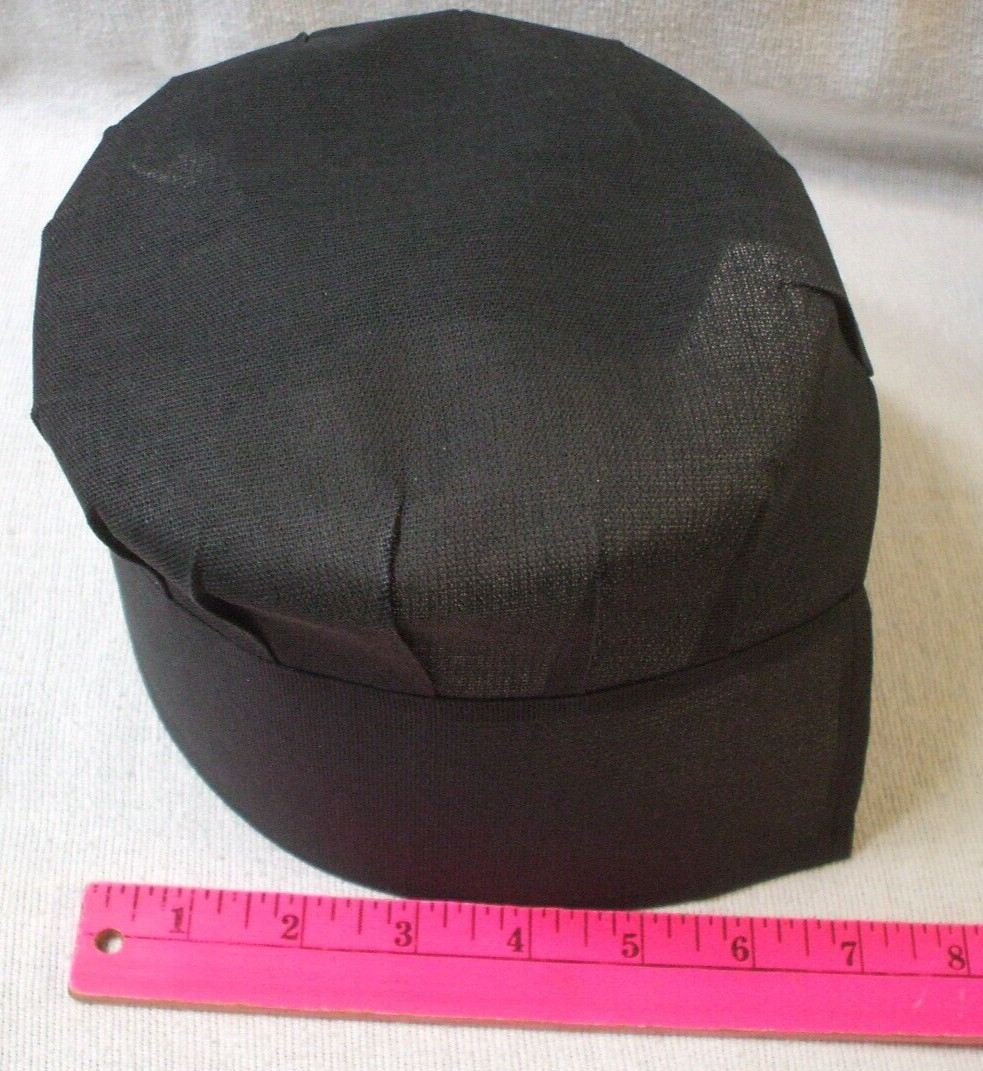 AMISH BLACK BONNET PRAYER KAPP CAP COVERING PLAY HALLOWEEN COSTUME Teen/ Child