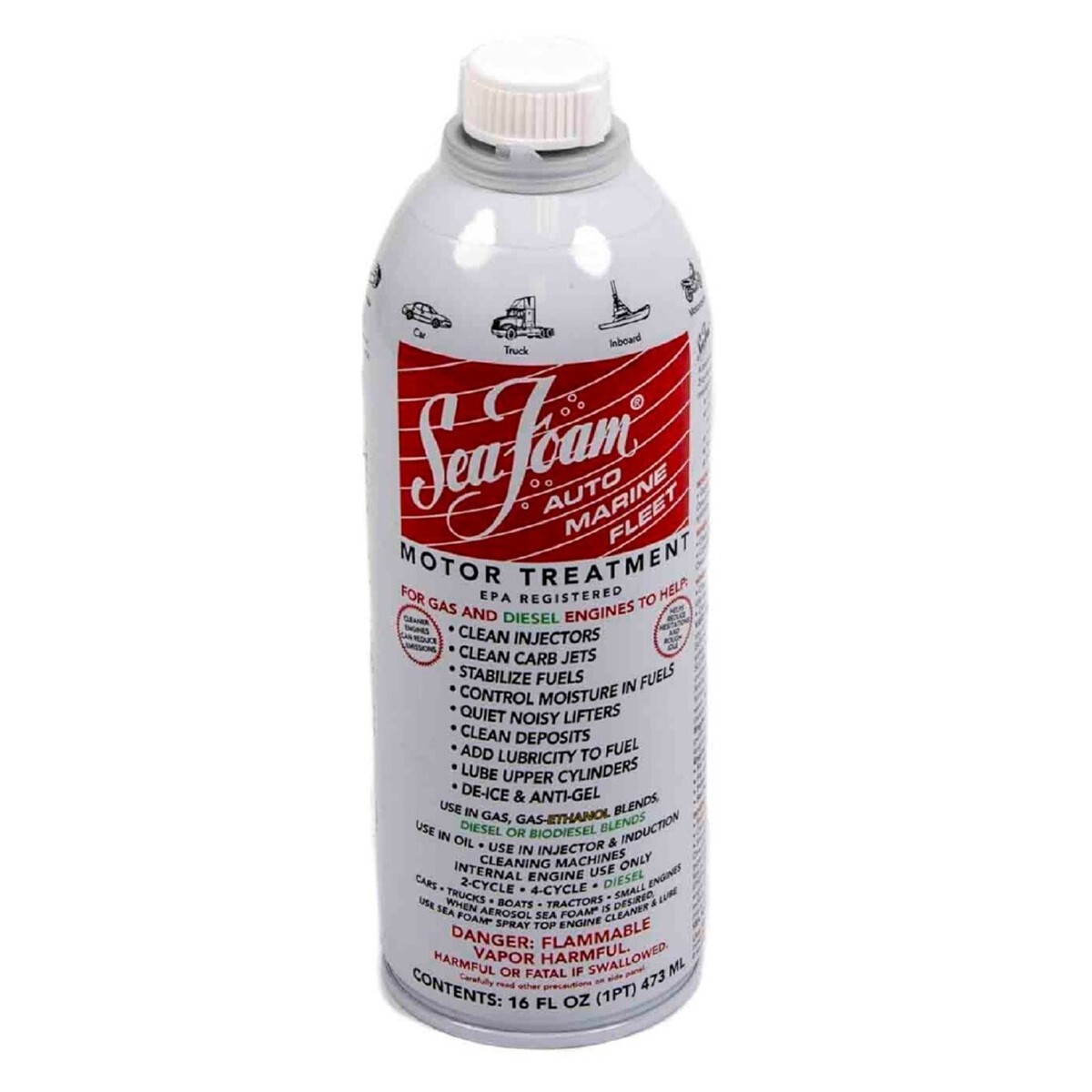SeaFoam SF16 | Motor Treatment / Engine Treatment, 16 oz. Bottle