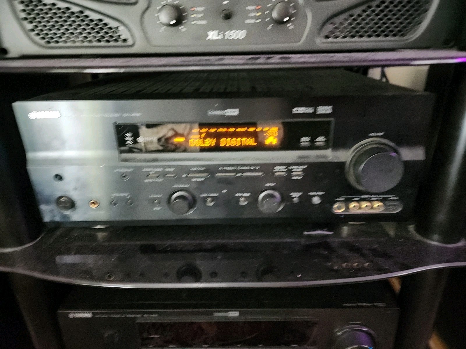 Yamaha RX V659 7.1 Channel 700 Watt Receiver Tested And In Working Condition